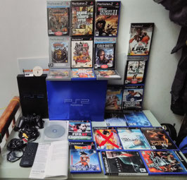 origineleverpakking playstation2phat MODELNO SCPH30004R   Zwart game +20  Europe  productienummer 15  tweedehands