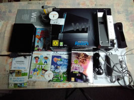 tweedehands  consoles  nintendo Wii (Zwart).   productienummer 163