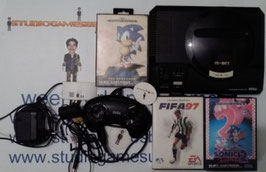 collectie Sega Megadrive  16bit   console  GAME+3  tweedehands