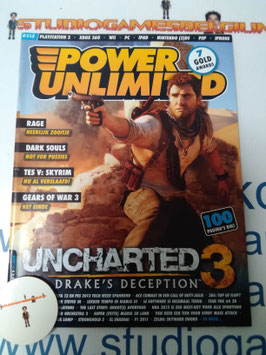 Tijdschriften Power Unlimited    Uncharted 3: Drake's Deception nummer 215 nederland  tweedehands