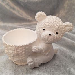 Teddy mit Körbchen