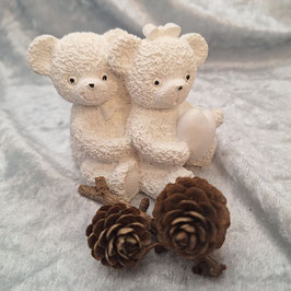 Bärenpärchen mit Herz