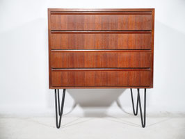 Sideboard Erich Stratmann Teak Schubladen Kommode 60er Jahre Hairpin Schrank