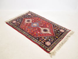 Handgeknüpfter Perser Orientteppich Shiraz oder Qashqai, Vintage