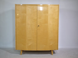 Vintage Holz Flurschrank Herrenkommode Highboard Mid-Century Design, Deutschland, 60er Jahre