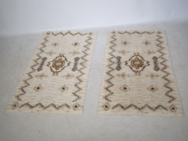 Marokkanische Berber Teppiche aus Wolle im 2er Set, 60er Jahre Vintage