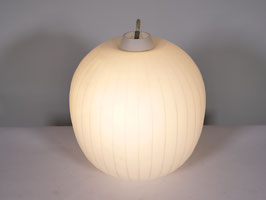 Design Glas Deckenlampe Lampe von Aloys Gangkofner für Peill & Putzler 60er Jahre