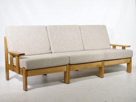Vintage Modul Sofa 70er Jahre Sessel Skandi Couch Dreisitzer