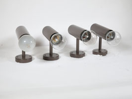 4er Set Vintage Design Lampe 60er 70er Leuchte Wandleuchte Mid-Century