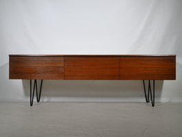 Teak Sideboard von TEPE Vintage hairpin Lowboard 60er Jahre Kommode Mid-Century Design Schrank