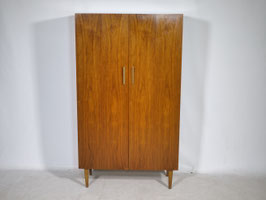 Mid-Century Vintage Teak Highboard Kommode, 60er Jahre