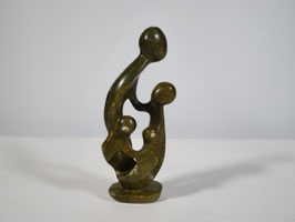 Abstrakte Kunst Shona-Stein Skulptur, 50er–60er Jahre Vintage Stammeskunst