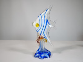 Murano Glas Fisch Figur, 70er Jahre Vintage