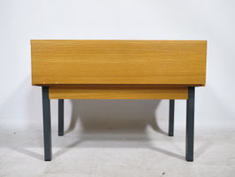 Kleines Schubladen Sideboard aus Ulmenholz, 60er Jahre Vintage