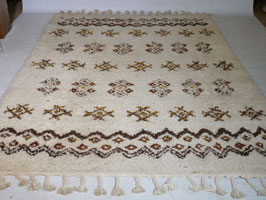 Vintage handgeknüpfter Berber Wollteppich, 60er 70er Jahre