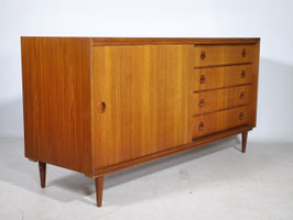 Vintage Mid Century Teak Sideboard Kommode Schrank von Musterring, 60er Jahre