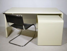 Vintage Space Age Design Satztisch Schreibtisch aus Fiberglas, 70er Jahre
