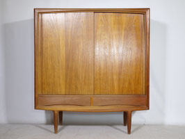 Danish Design Teak Highboard von Axel Christensen für Aco Møbler, 60er Jahre
