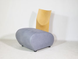 80er Jahre True Vintage Design Sessel von KFF Alcantara