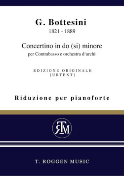 Concertino in do (si) minore per Contrabbasso & orchestra d'archi
