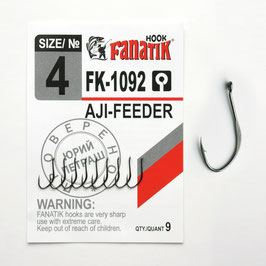 AJI-FEEDER FK-1092 Крючок фидерный размер-4
