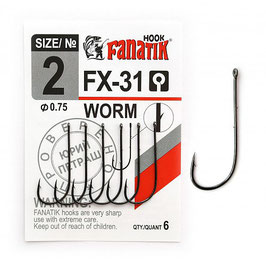 Worm FX-31 размер-2 (Ø0.75)