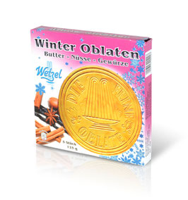 Wetzel Winter Oblaten mit Nüssen und Gewürze