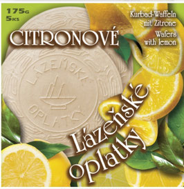 Oblaten mit Zitronen-Füllung