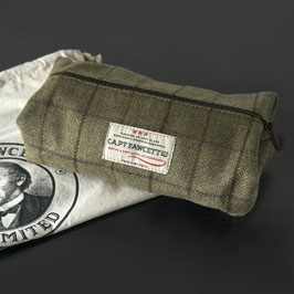 Captain Fawcett Tweed Wash Bag & Dhobi