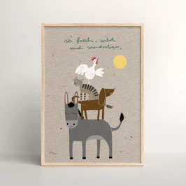 ARTPRINT "STADTMUSIKANTEN"