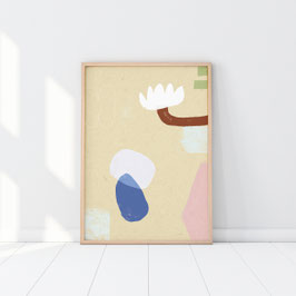 ARTPRINT "MAUERBLUME"