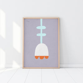 ARTPRINT "BUNTE BLUME"