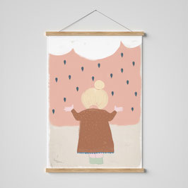 ARTPRINT "WOLKENMÄDCHEN"