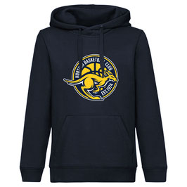 HBC Hoodie navy mit HBC Logo und Wunschname