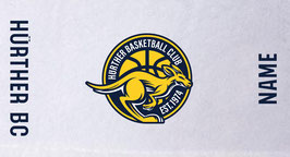 HBC Handtuch mit HBC Logo, Schriftzug und Wunschname