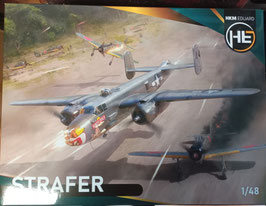 B 25 J GUNSHIP STRAFER  HONK KONG MODELS EDUARD 1/48