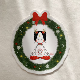 Stickers Titenoonette de Noël