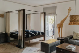 Villa: Apartment N°3 - 2 Doppelzimmer oder Einzelzimmer