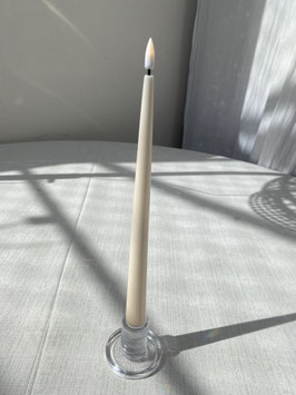 Stabkerze LED creme kurz