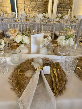 Platzteller Naturmaterial Boho