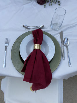 Serviettenring Rille champangergold
