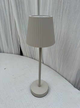 Lampe mit Touch Greige