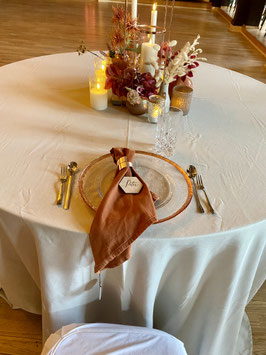 Serviettenring assymetrisch rosegold
