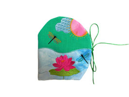 Stoffbuch Seerose / gross Art. O-003