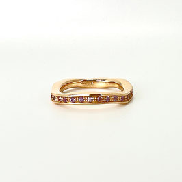 Alliance-Ring Himalaja mir rosa Saphire