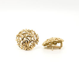 Ohr-Clip China in Gelbgold