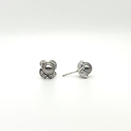 Ohr-Stecker Mermaid mit Tahitiperlen