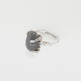 Cocktail-Ring Baby-Gremlin mit Mondstein