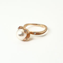Cocktail-Ring Mermaid mit Süsswasserperle