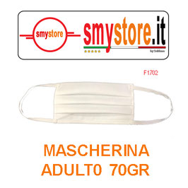 MASCHERINA BIANCA TNT  F1702